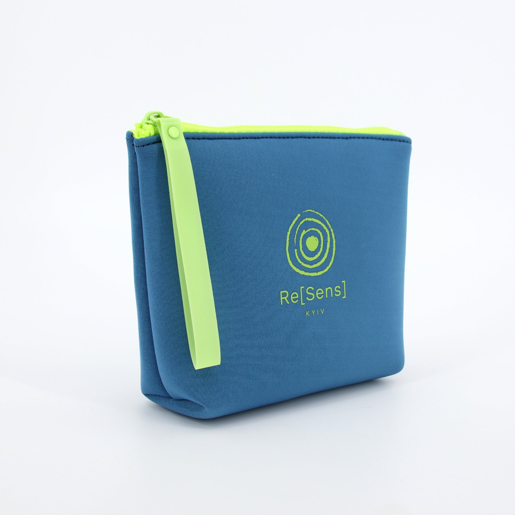 Neopreninė mėlynos ir žalios spalvos kosmetinė