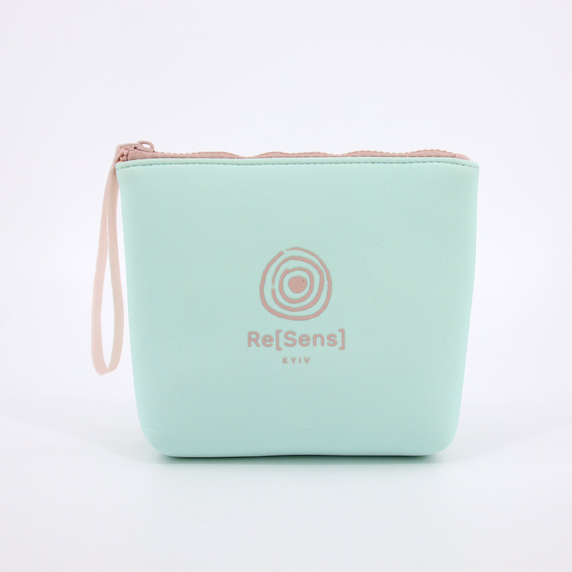 Neopreninė Tiffany ir rožinės spalvos kosmetinė