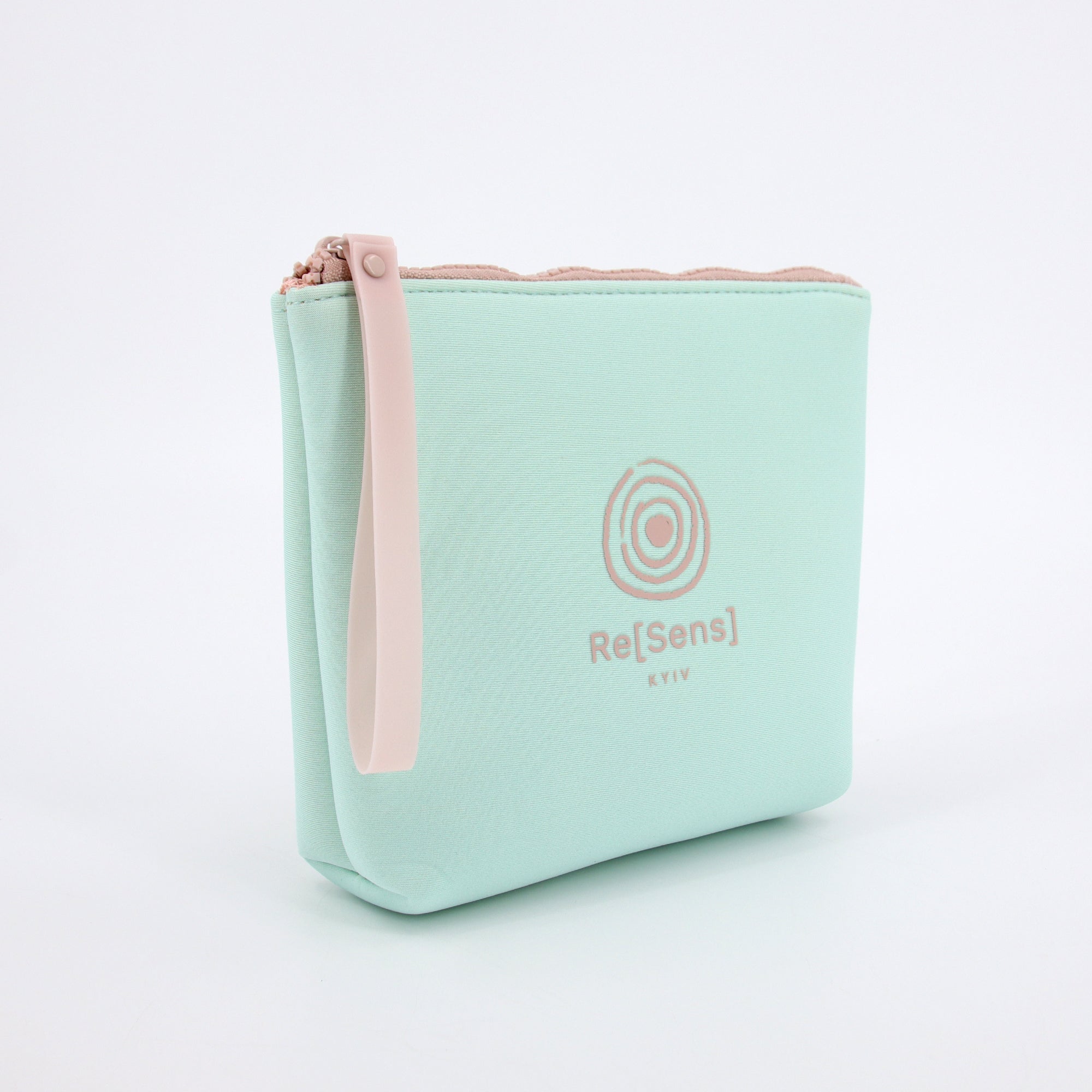 Neopreninė Tiffany ir rožinės spalvos kosmetinė