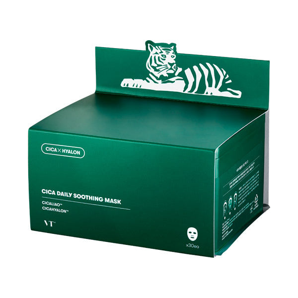 VT Cosmetics – Cica Daily Soothing Mask - lakštinės veido kaukės