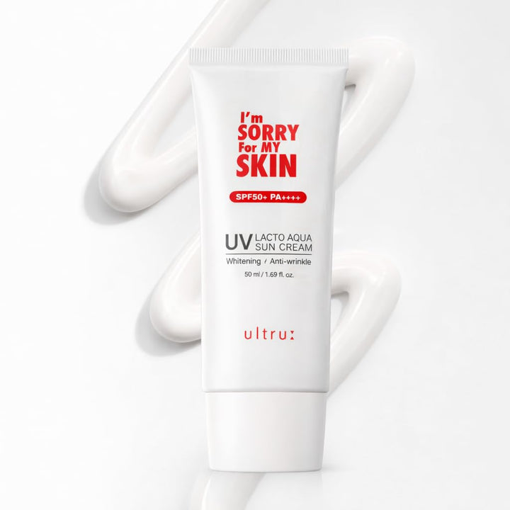 I’m Sorry for My Skin – UV Lacto Aqua Sun Cream - intensyviai drėkinantis apsauginis kremas nuo saulės