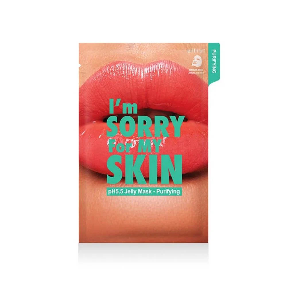 I’m Sorry for My Skin – pH5.5 Jelly Mask – Purifying - lakštinė kaukė