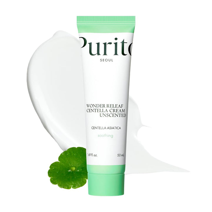 PURITO – Wonder Releaf Centella Cream Unscented - veido kremas