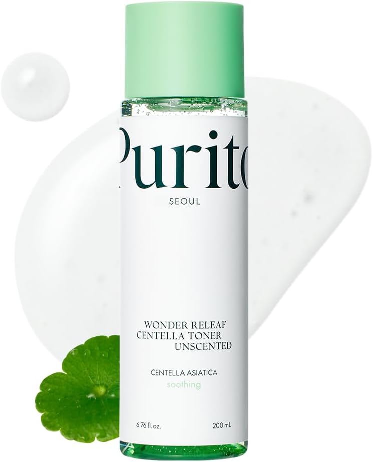 PURITO – Wonder Releaf Centella Toner Unscented - veido tonikas