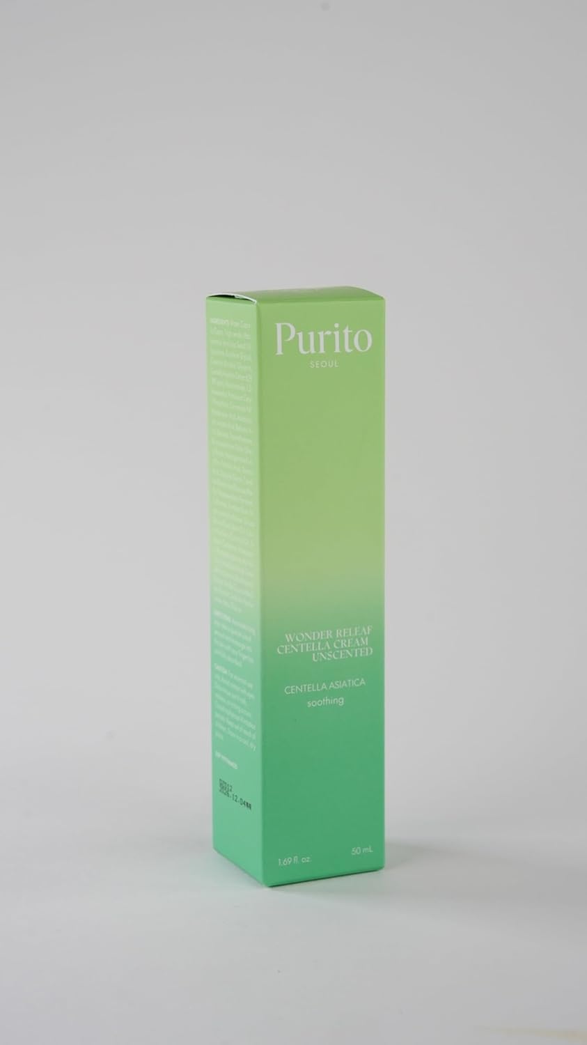 PURITO – Wonder Releaf Centella Cream Unscented - veido kremas