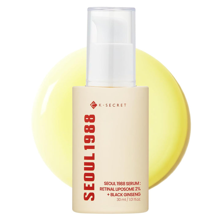 K-SECRET – SEOUL 1988 Serum: Retinal Liposome 2% + Black Ginseng - veido serumas