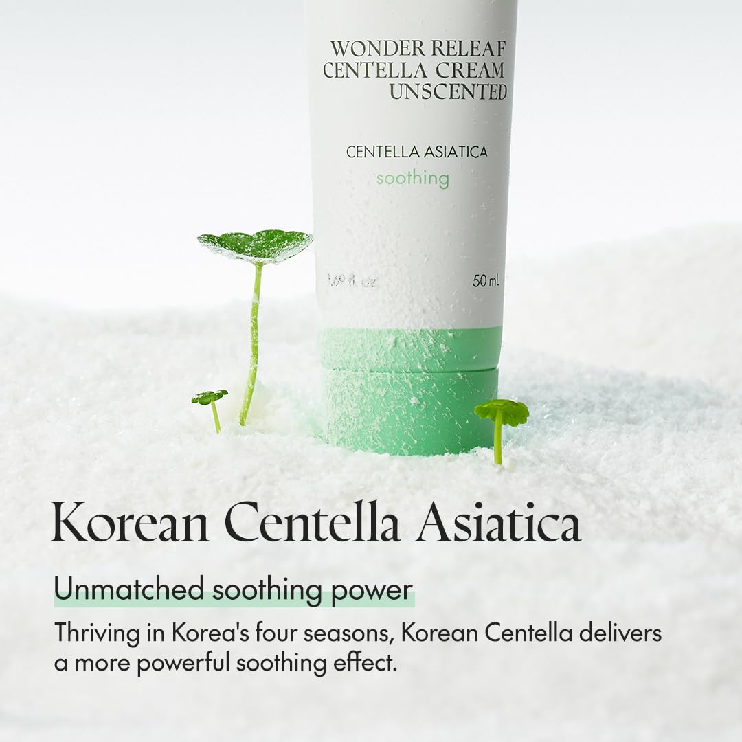 PURITO – Wonder Releaf Centella Cream Unscented - veido kremas