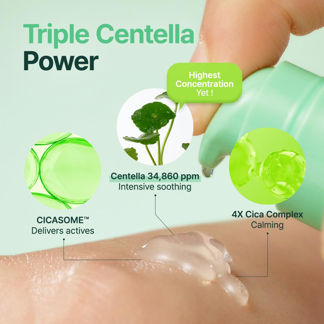 PURITO – Wonder Releaf Centella Serum Unscented - veido serumas