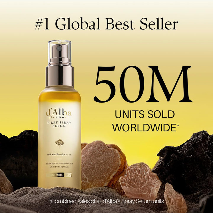 d’Alba – White Truffle First Spray Serum - purškiamas veido serumas