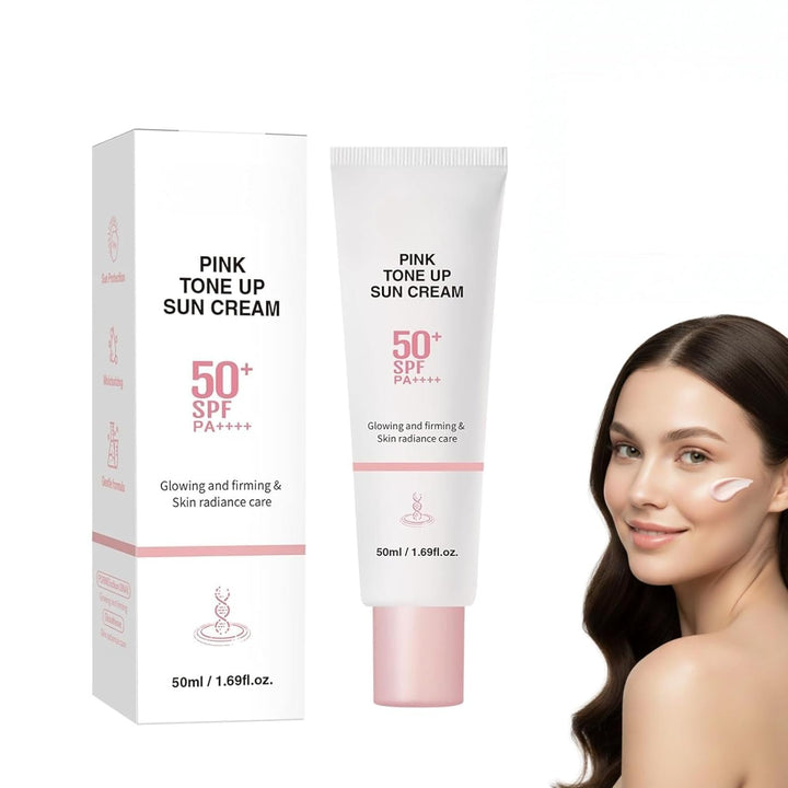 Medicube - Pink PDRN Tone Up Sun Cream - apsauga nuo saulės