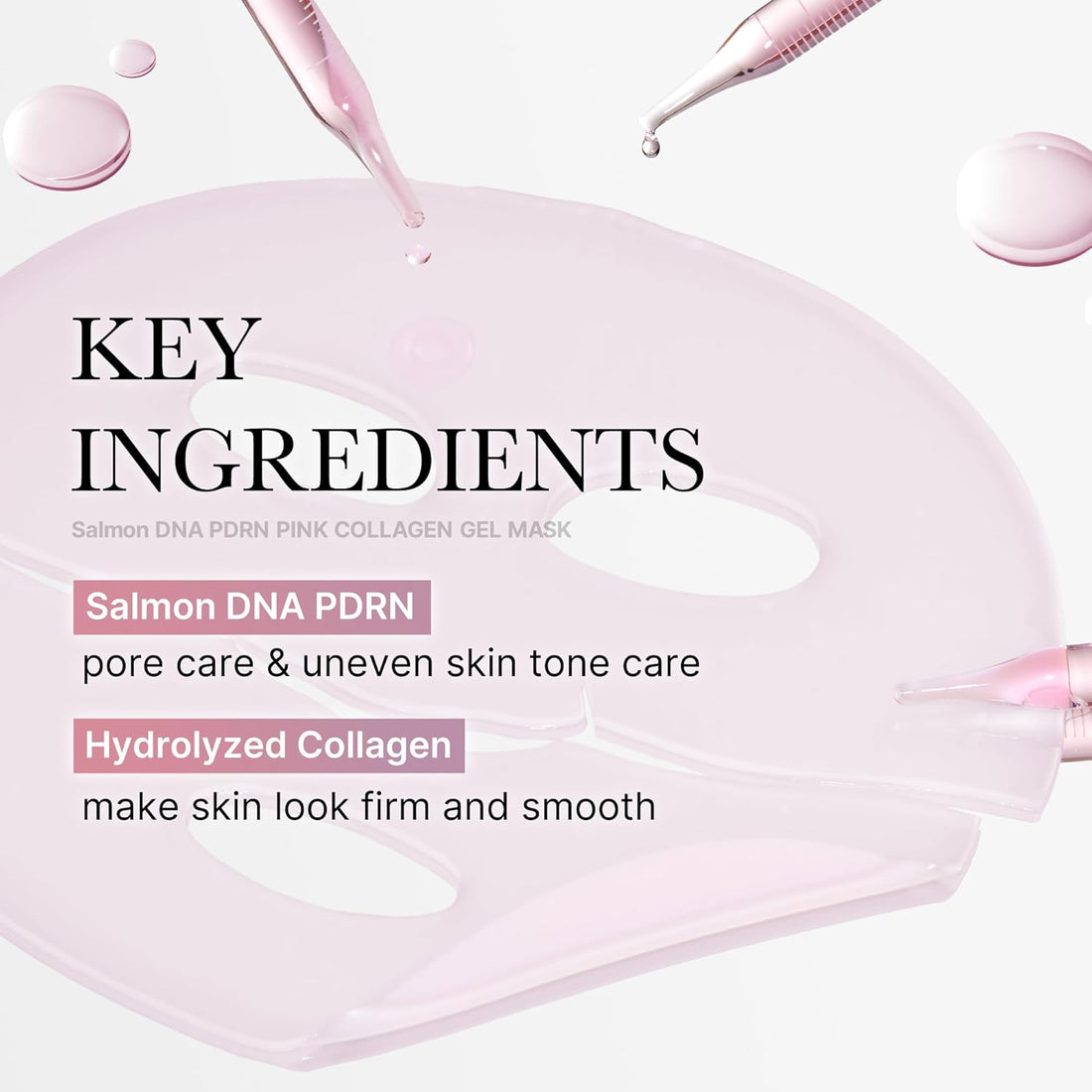Medicube PDRN Pink Collagen Gel Mask - veido kaukė