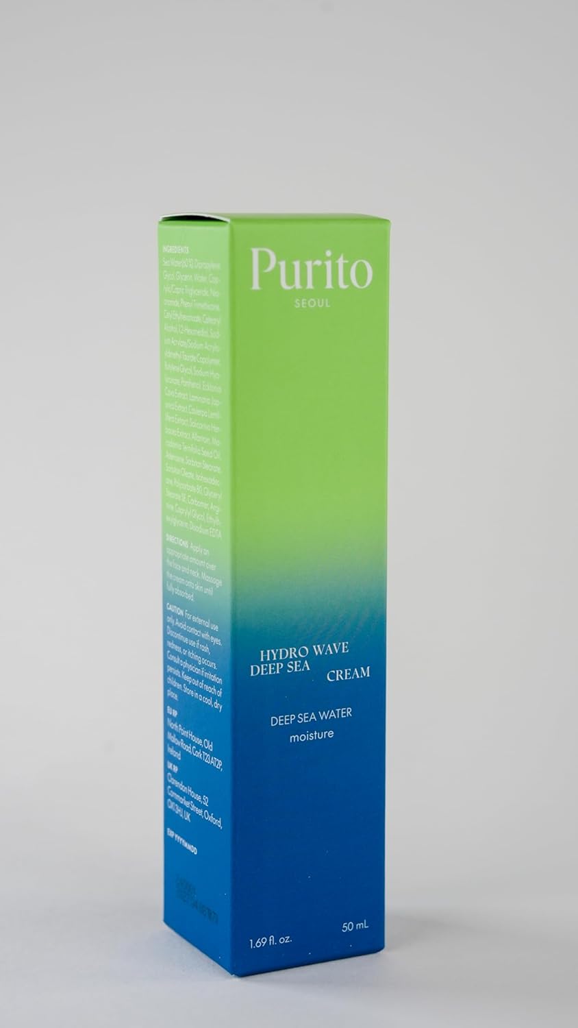 PURITO – Hydro Wave Deep Sea Cream - veido kremas