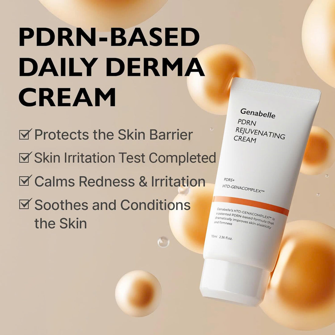 Genabelle - PDRN Rejuvenating Cream - veido kremas