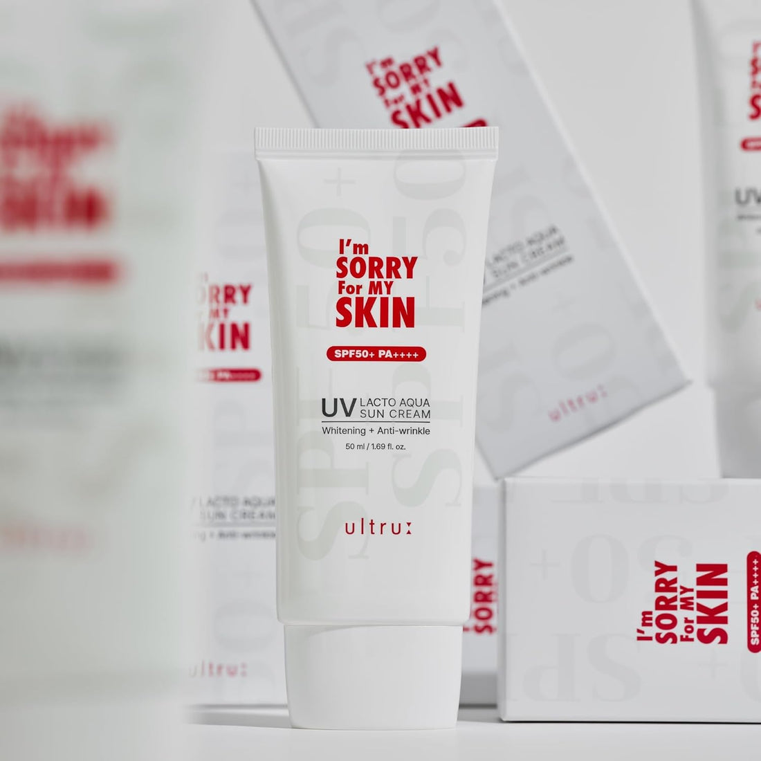 I’m Sorry for My Skin – UV Lacto Aqua Sun Cream - intensyviai drėkinantis apsauginis kremas nuo saulės