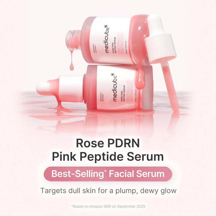 Medicube PDRN Pink Peptide Serum - serumas brandžiai odai