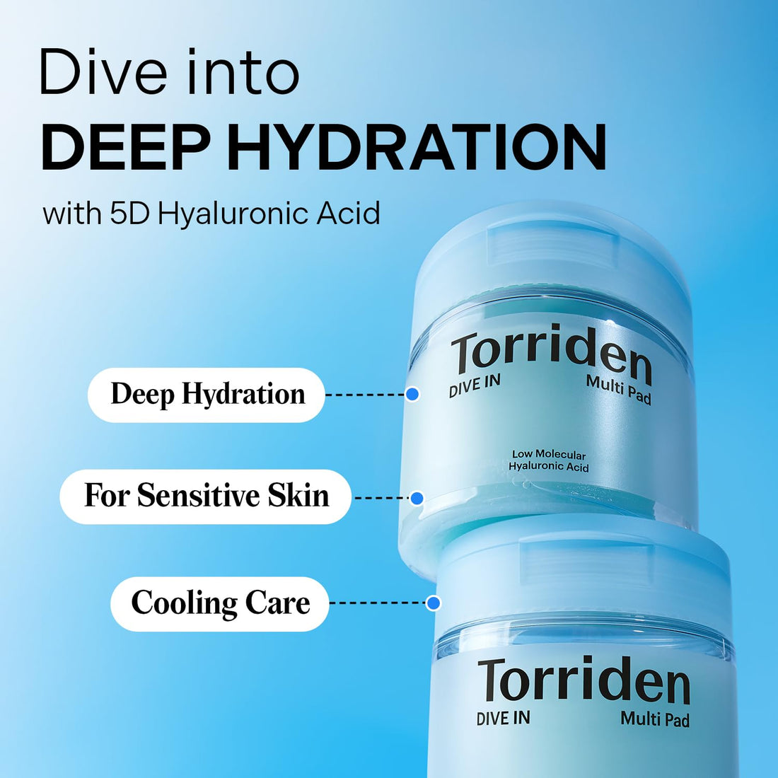 Torriden – Dive-in Multi Pad - toniko padeliai
