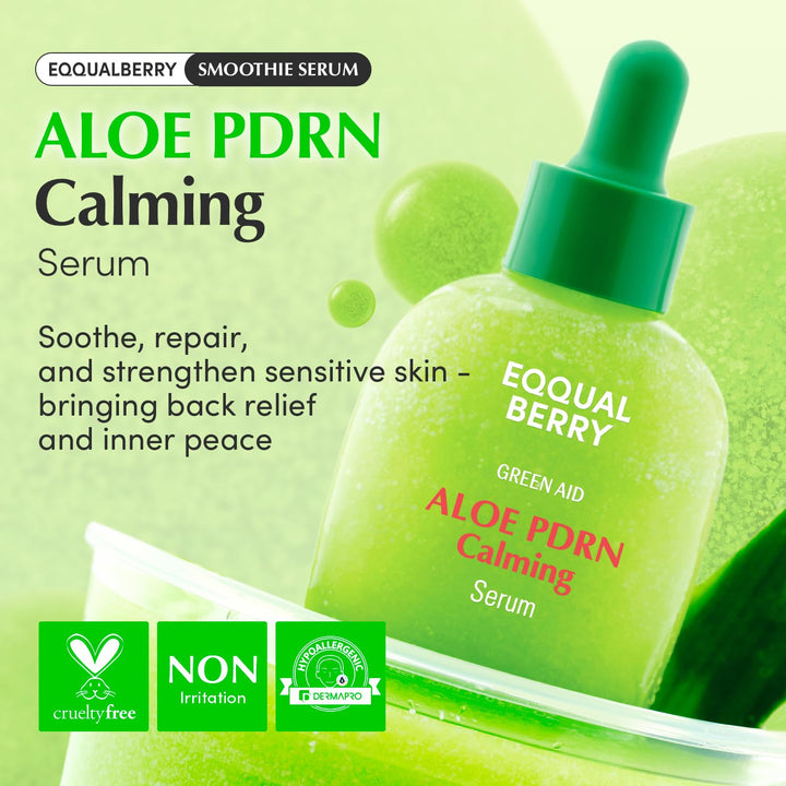 Eqqualberry – Aloe PDRN Serum - veido serumas