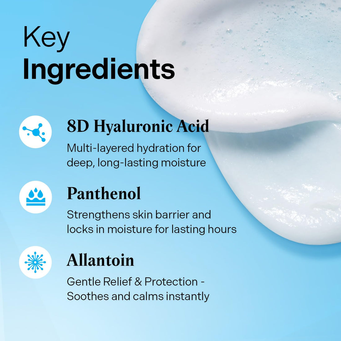 Torriden – Dive-in Low Molecular Hyaluronic Acid Cleansing Foam - veido prausiklis su hialurono rūgštimi