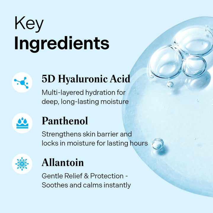 Torriden – Dive-in Low Molecular Hyaluronic Acid Serum - veido serumas