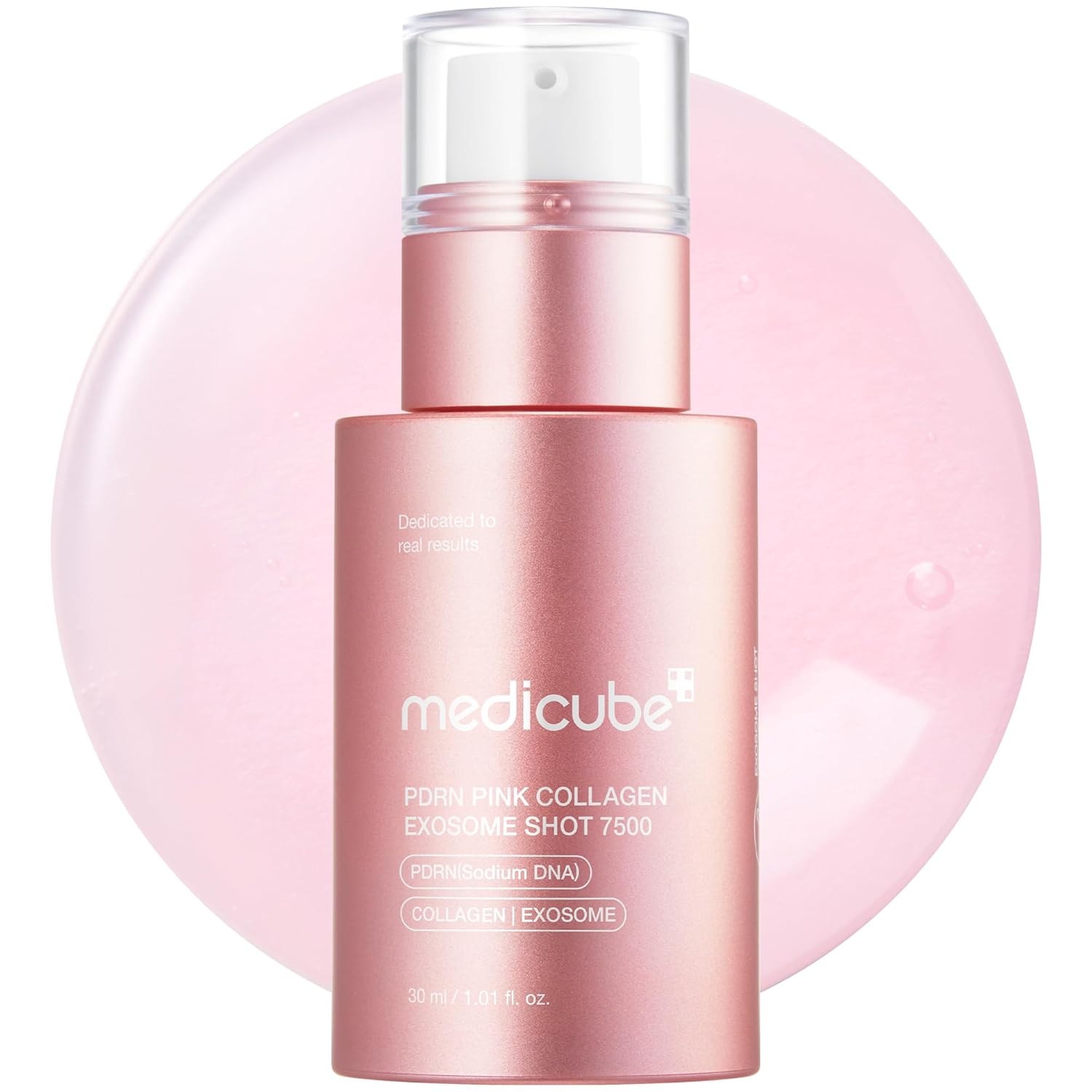 Medicube - PDRN Pink Collagen Exosome Shot Serum 7500 - serumas