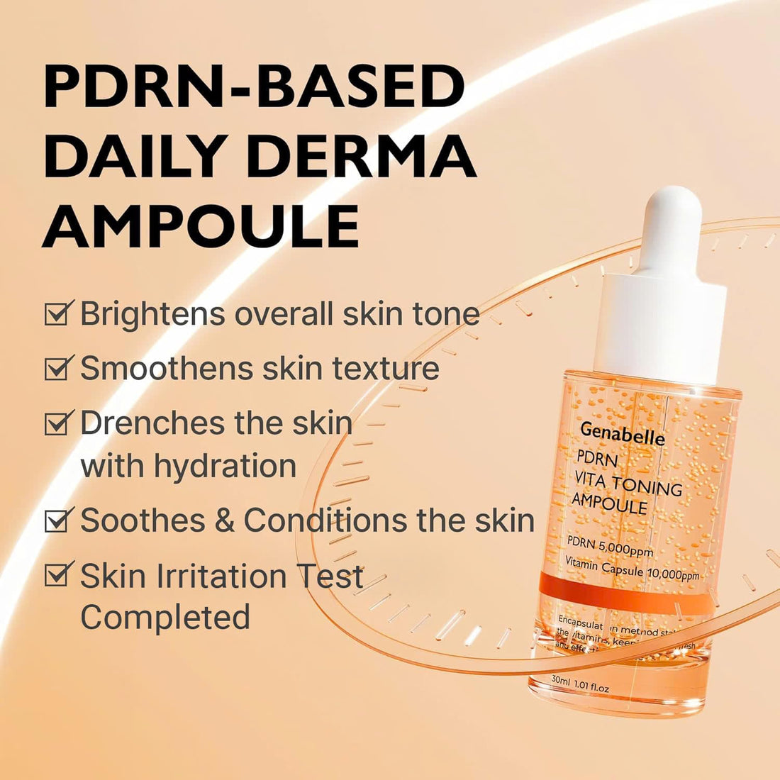 Genabelle - PDRN VITA Toning Ampoule - veido ampulė