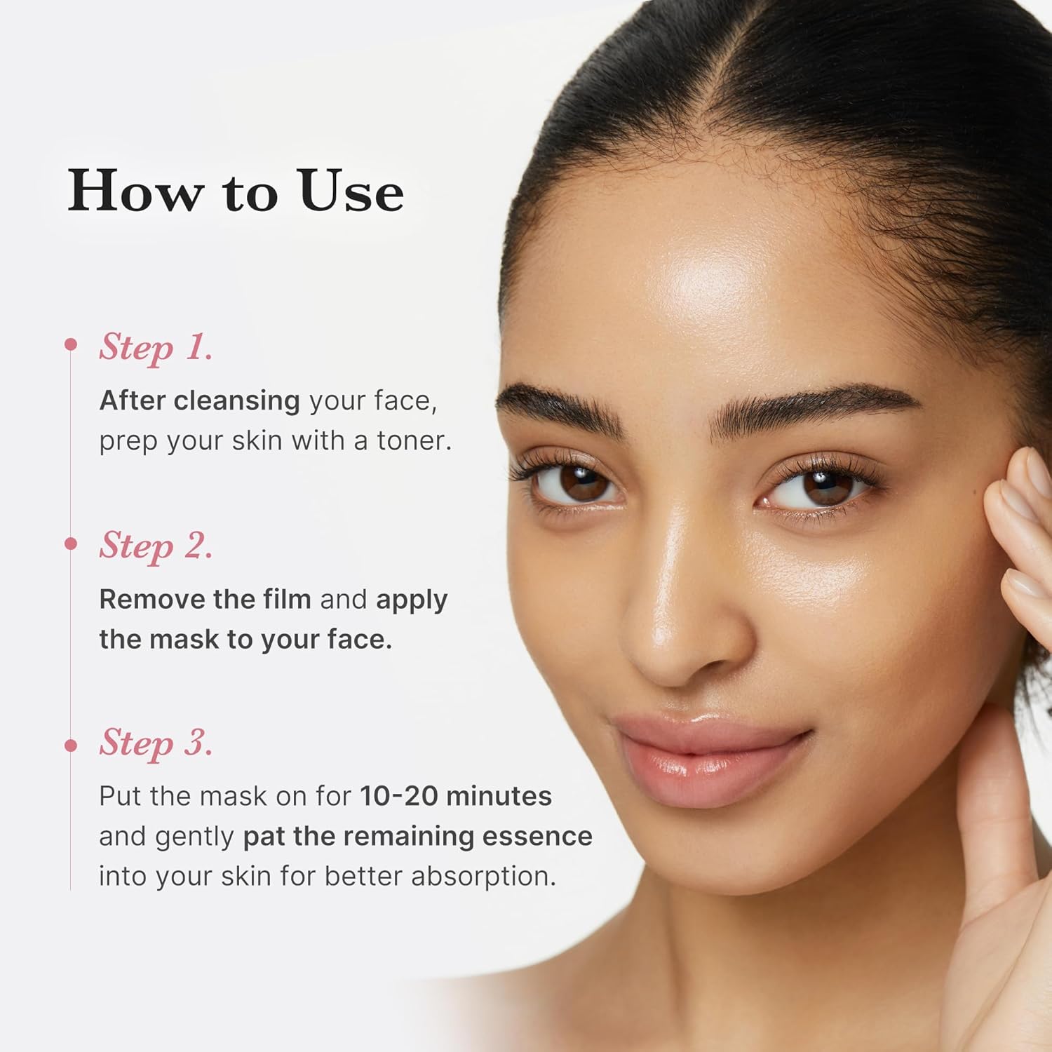 Medicube - PDRN Pink Vita Coating Mask - veido kaukė