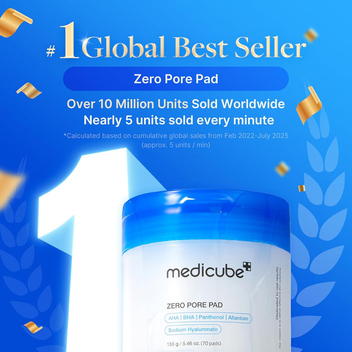 Medicube – Zero Pore Pad 2.0 - toniko padeliai su AHA ir BHA