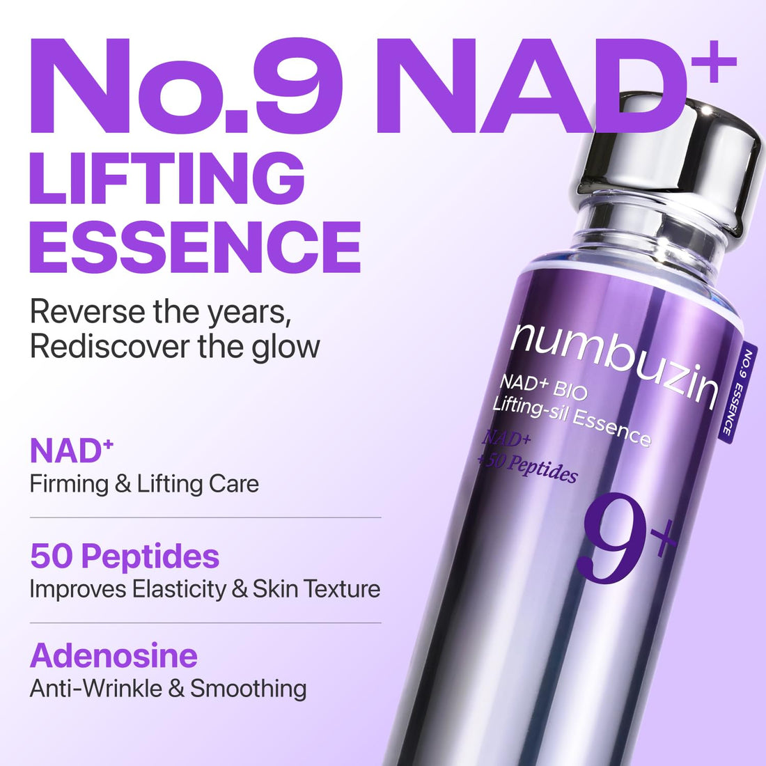 Numbuzin – No.9 NAD Bio Lifting Essence - stangrinanti esencija
