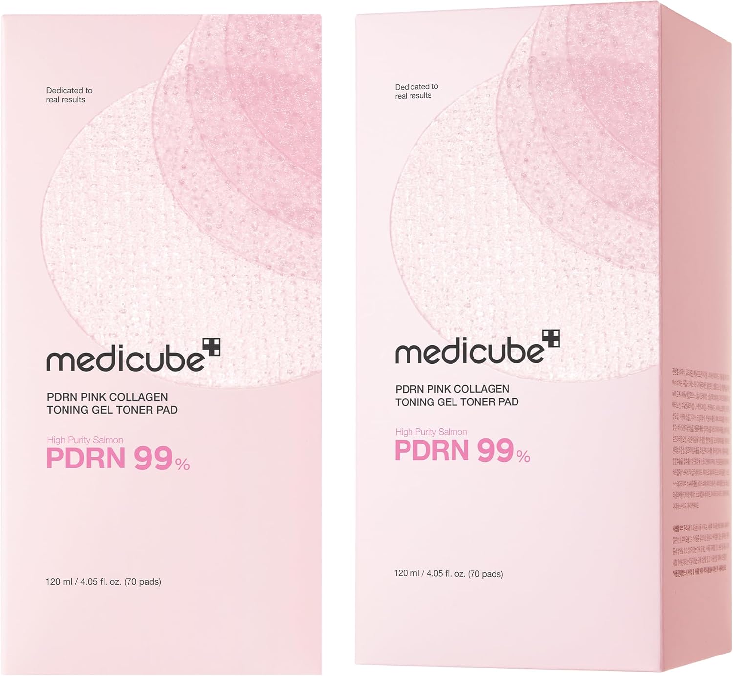 Medicube - PDRN Pink Collagen Toning Gel Toner Pad - toniko padeliai