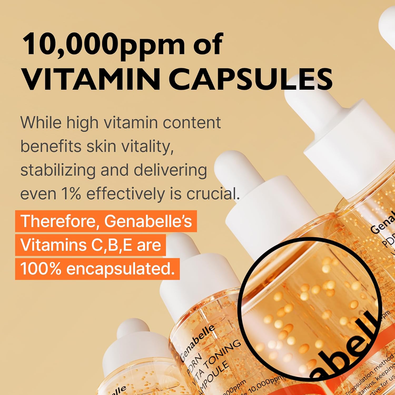 Genabelle - PDRN VITA Toning Ampoule - veido ampulė