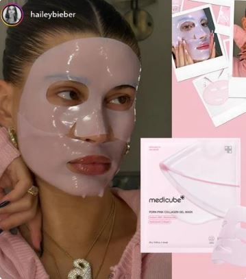 Medicube PDRN Pink Collagen Gel Mask - veido kaukė