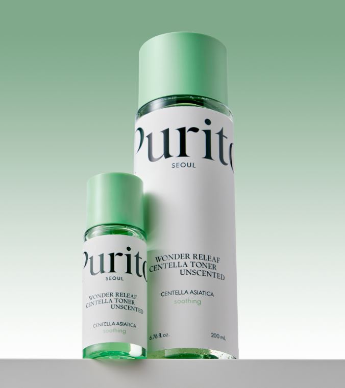 PURITO – Wonder Releaf Centella Mini Kit Unscented - kosmetikos mini rinkinys