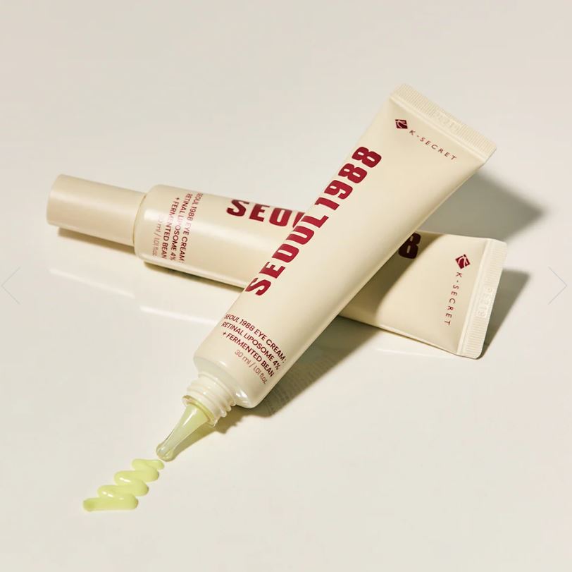 K-SECRET – SEOUL 1988 Eye Cream: Retinal Liposome 4% + Fermented Bean - paakių kremas