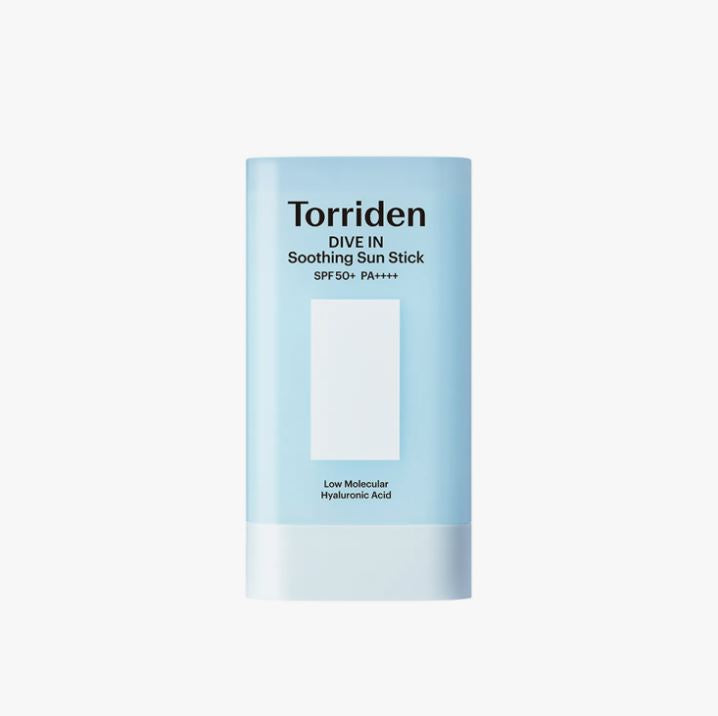Torriden – Dive-in Moisture Soothing Sun Stick - raminamasis ir drėkinamasis pieštukas nuo saulės