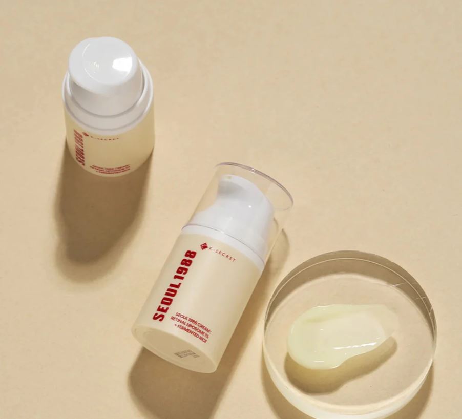 K-SECRET – SEOUL 1988 Cream: Retinal Liposome 1% + Fermented Rice - veido kremas