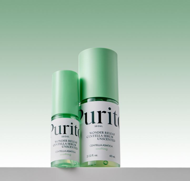 PURITO – Wonder Releaf Centella Mini Kit Unscented - kosmetikos mini rinkinys