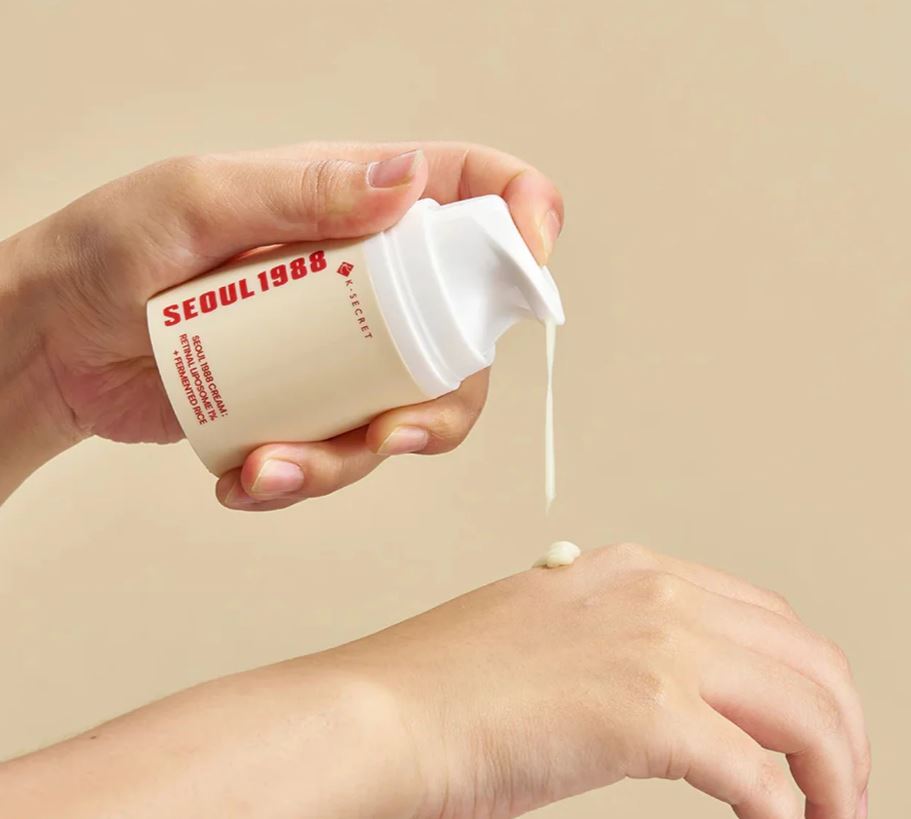 K-SECRET – SEOUL 1988 Cream: Retinal Liposome 1% + Fermented Rice - veido kremas