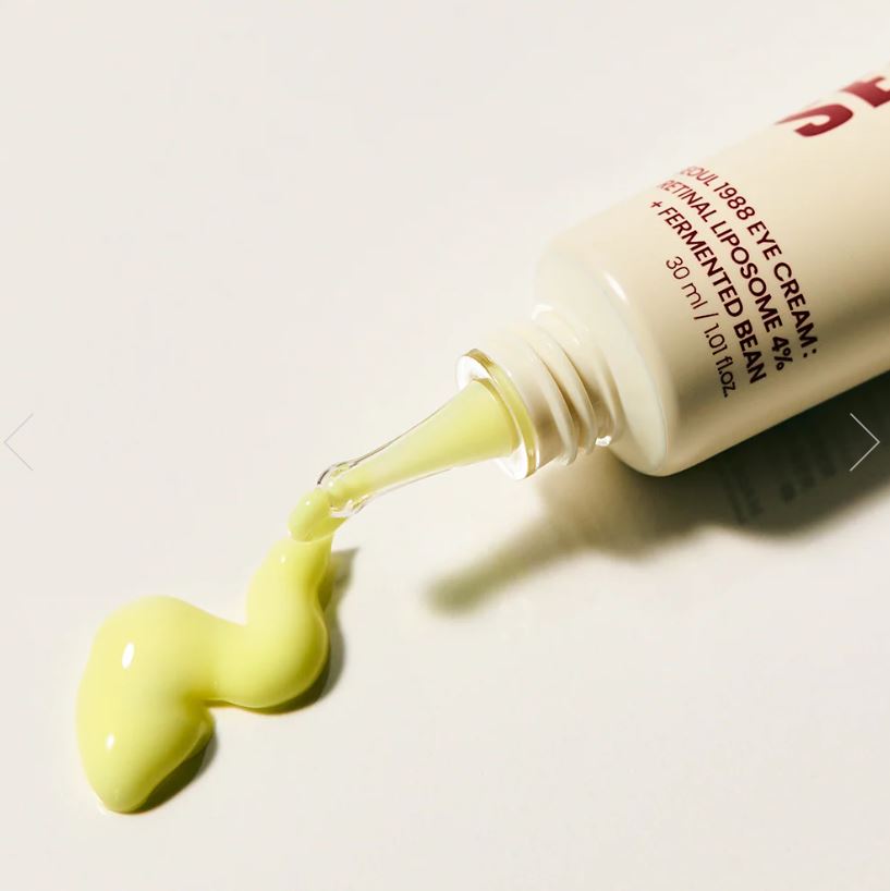 K-SECRET – SEOUL 1988 Eye Cream: Retinal Liposome 4% + Fermented Bean - paakių kremas