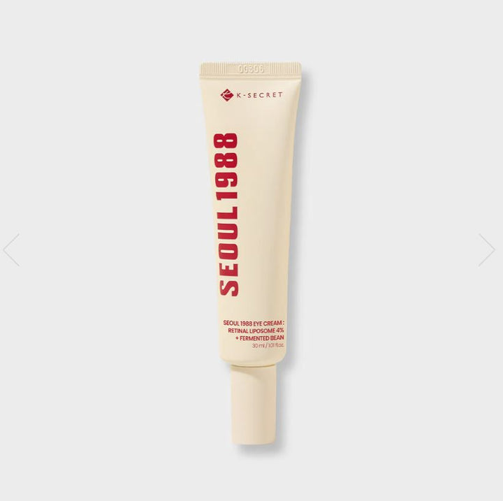 K-SECRET – SEOUL 1988 Eye Cream: Retinal Liposome 4% + Fermented Bean - paakių kremas