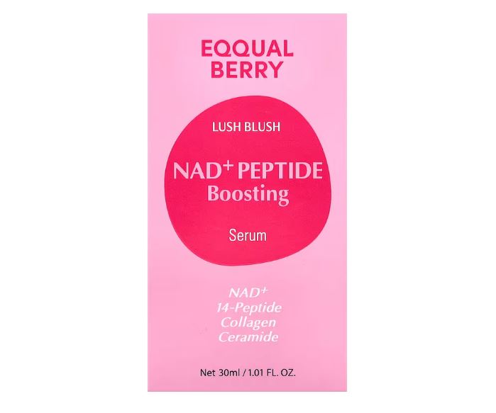 Eqqualberry – NAD+ Peptide Boosting Serum - veido serumas