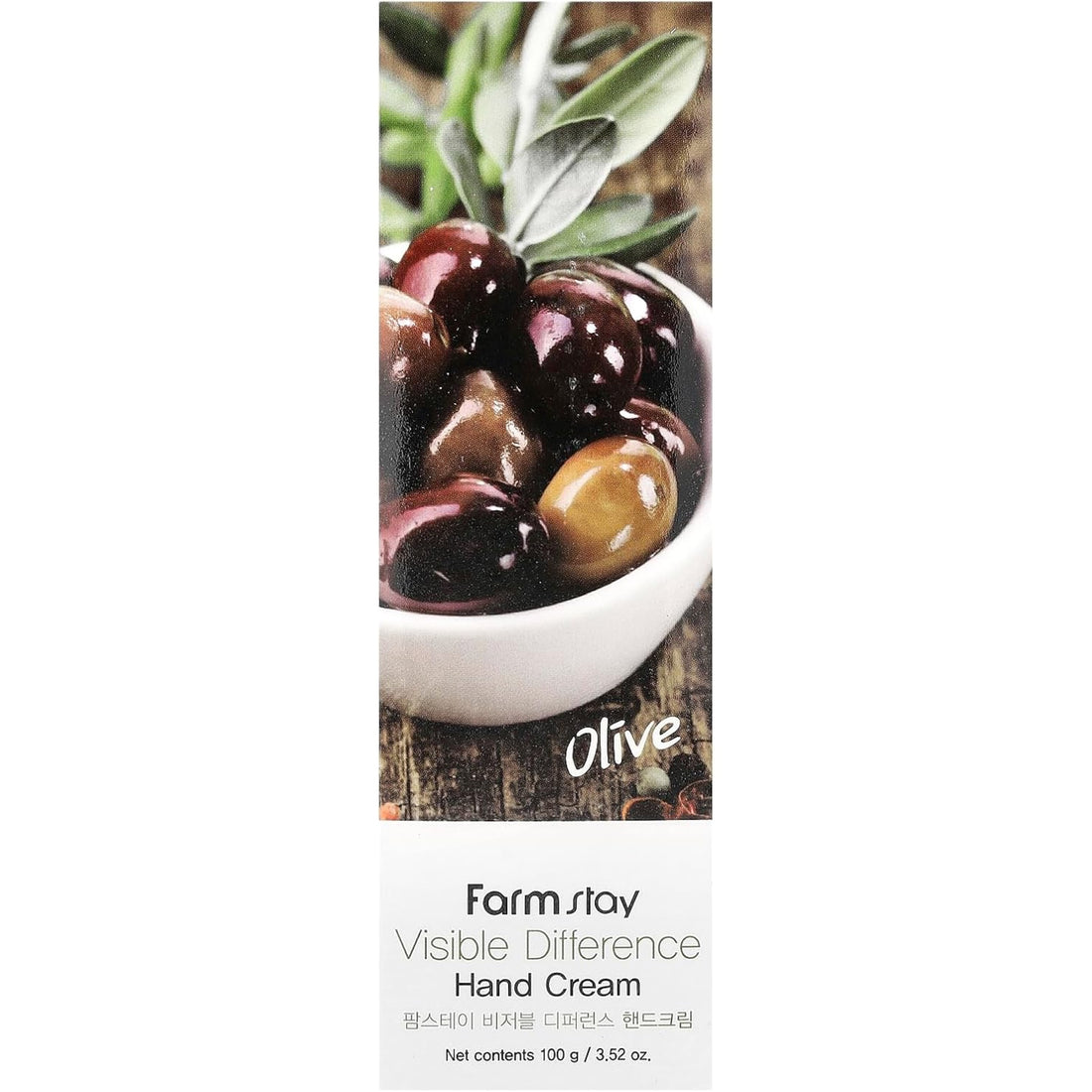 Farmstay – Visible Difference Hand Cream Olive - rankų kremas