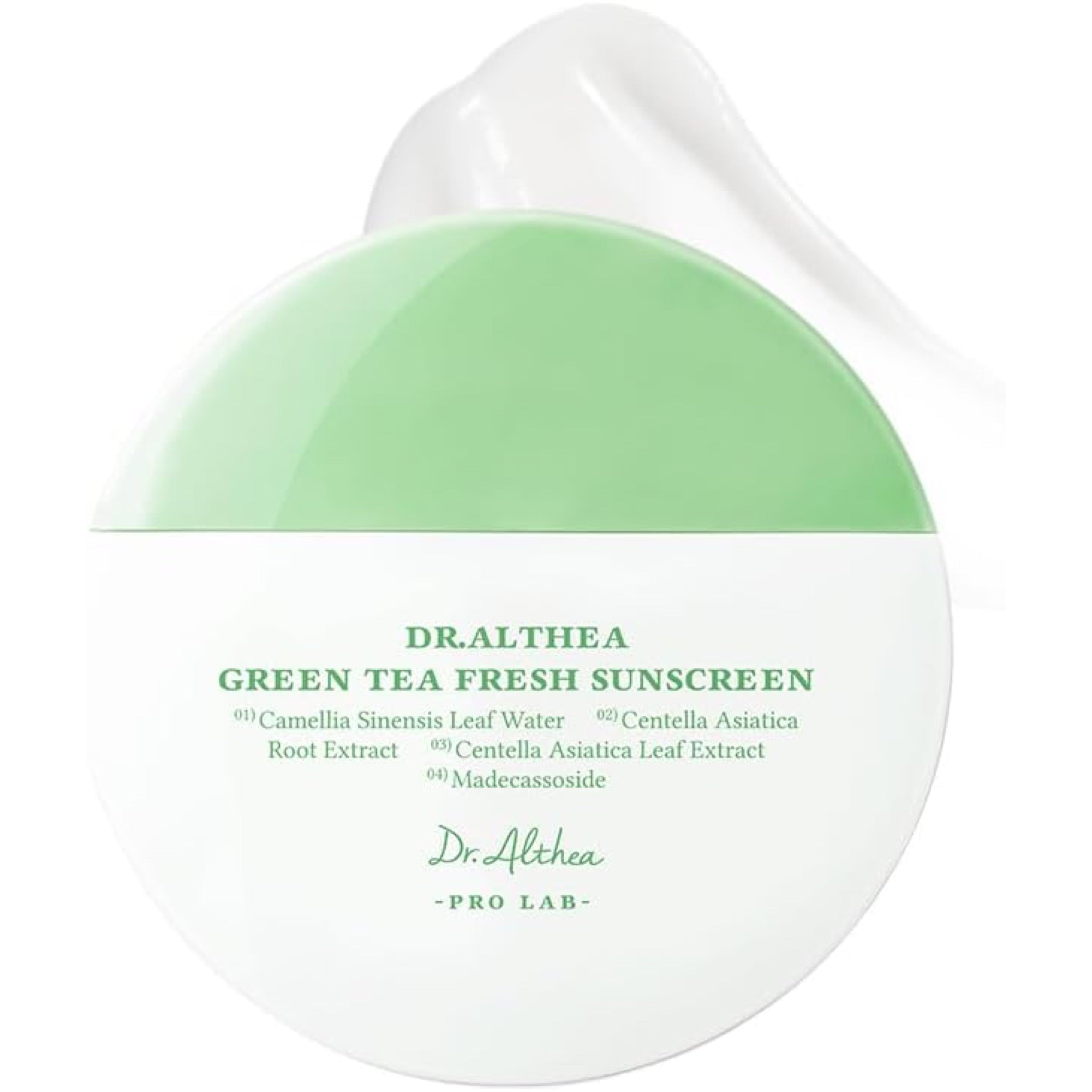 Dr. Althea – Green Tea Fresh Sunscreen, SPF50+ PA++++ - apsauginis kremas nuo saulės