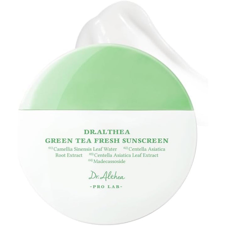 Dr. Althea – Green Tea Fresh Sunscreen, SPF50+ PA++++ - apsauginis kremas nuo saulės